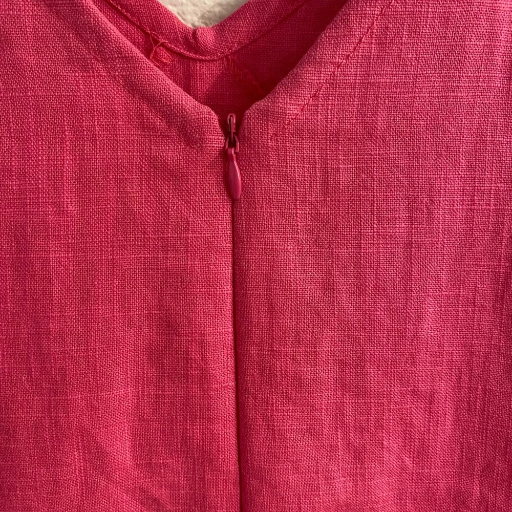 TACH Pink Ruffle Mini Linen Sun Dress - Picture 9 of 11